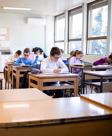 Students in classroom setting